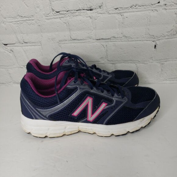 Womans SZ 7.5 NEW BALANCE Blue Purple TECHRIDE 470 Walking Running Sneaker Shoes - Picture 6 of 8
